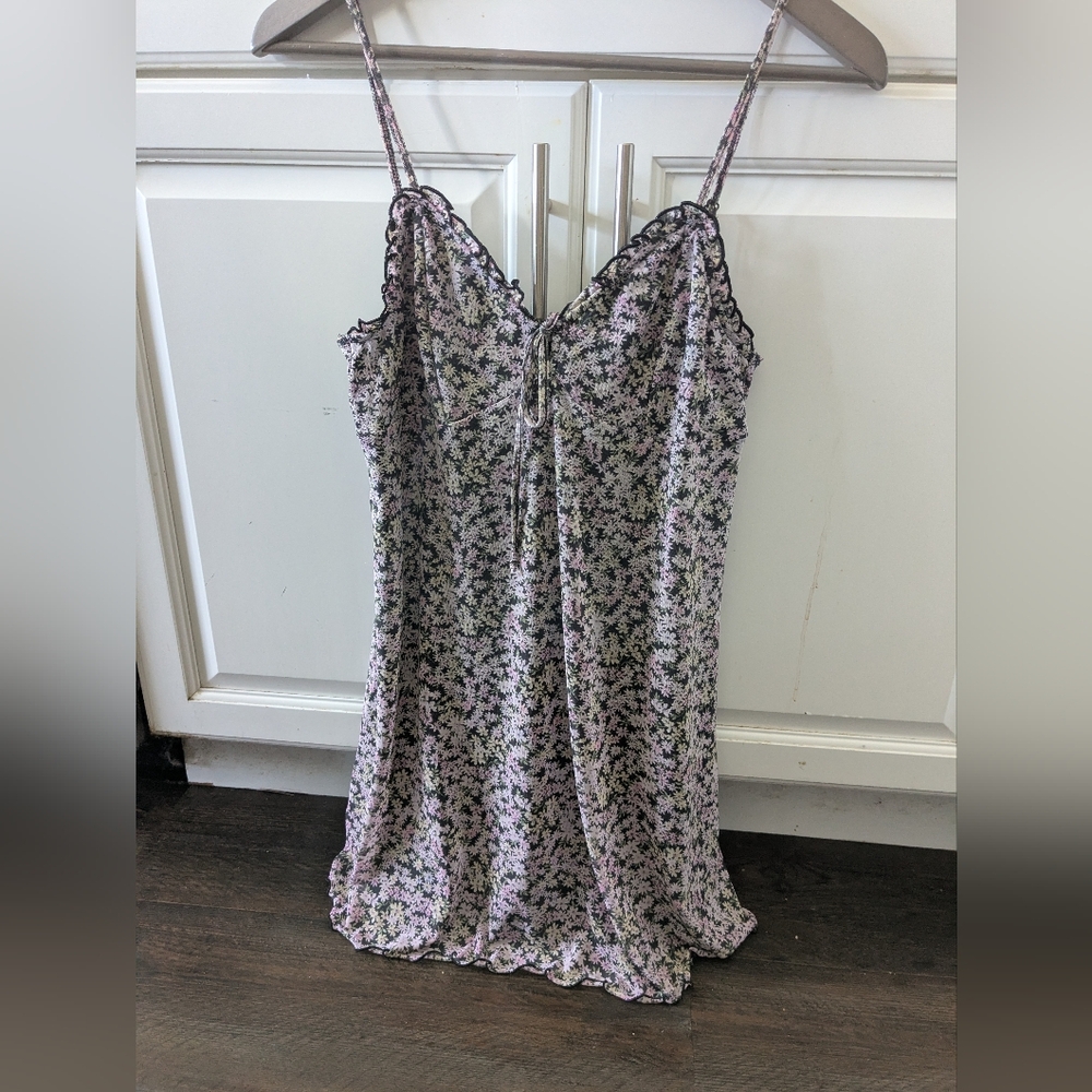 Pretty Brand New American Eagle Floral Romantic Dress Medium
